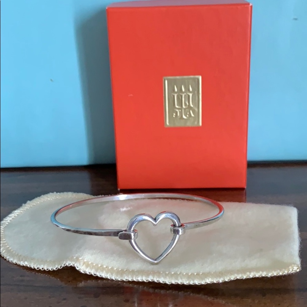 James Avery Retired Heart Bracelet